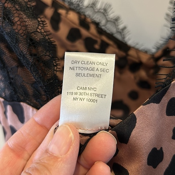 CAMI NYC The Lauren Silk Leopard Bodysuit - Picture 8 of 9
